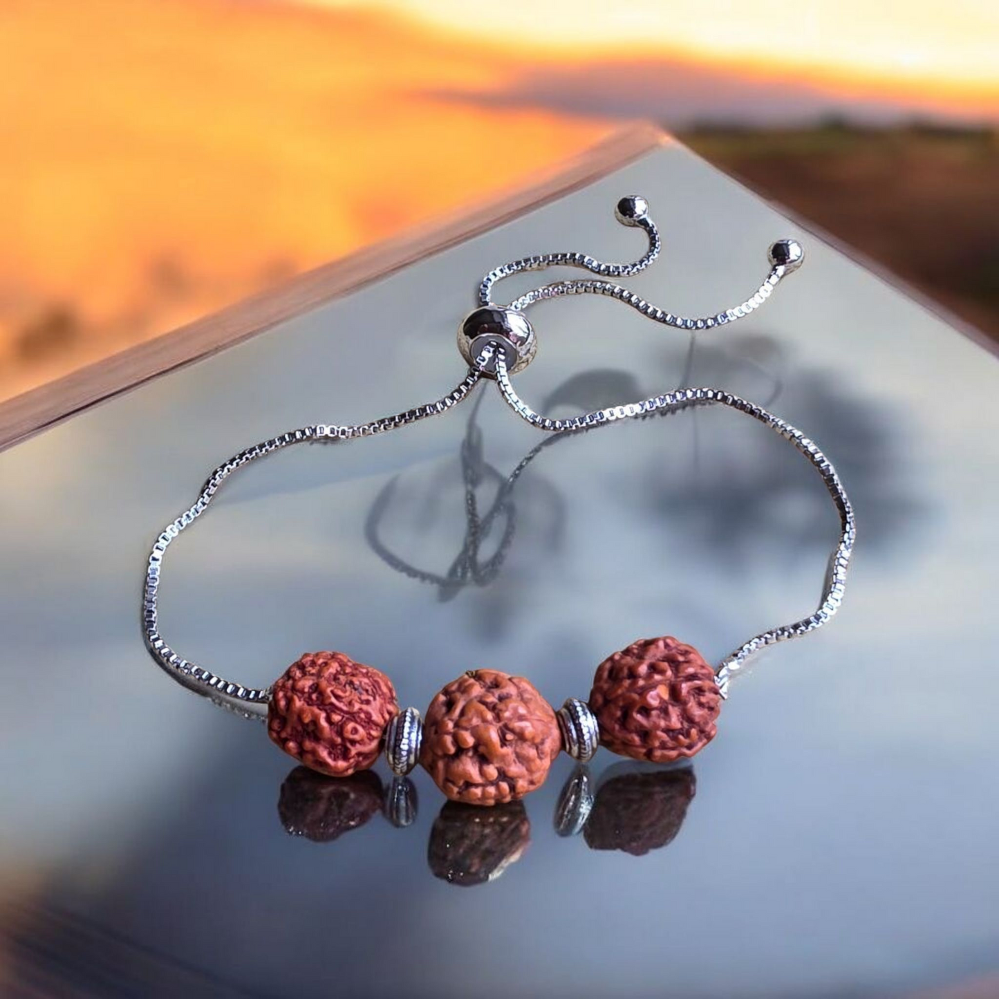 Rudraksha Rakhi 5