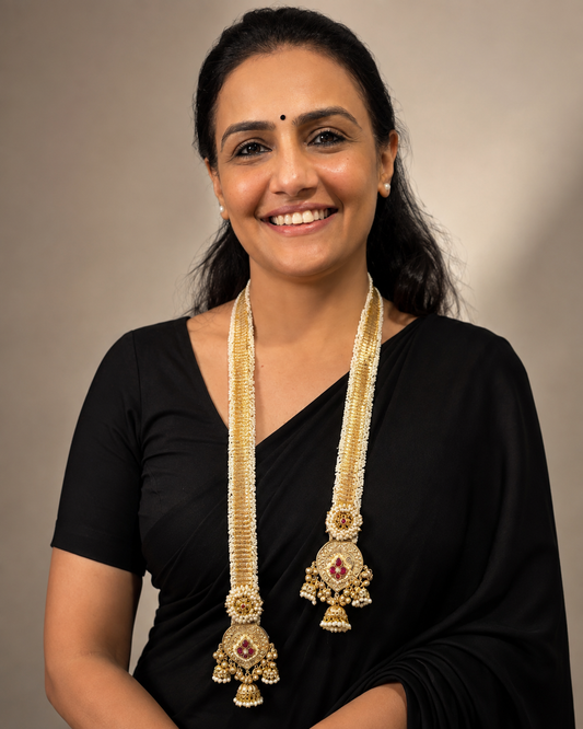 Rajbari Necklace (with earrings)