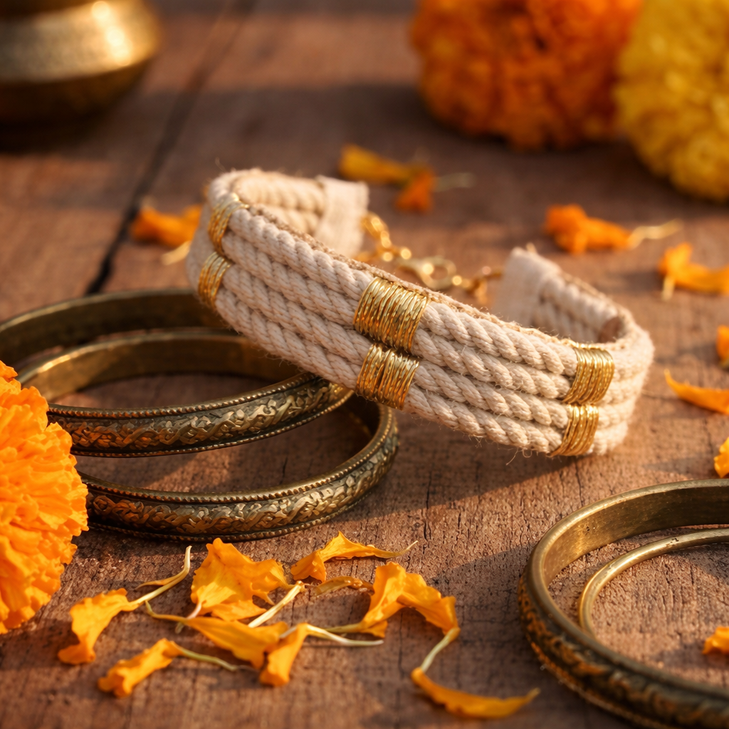 Veer Sutra Jute Cuff