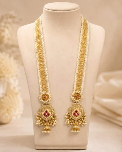 Rajbari Necklace (with earrings)